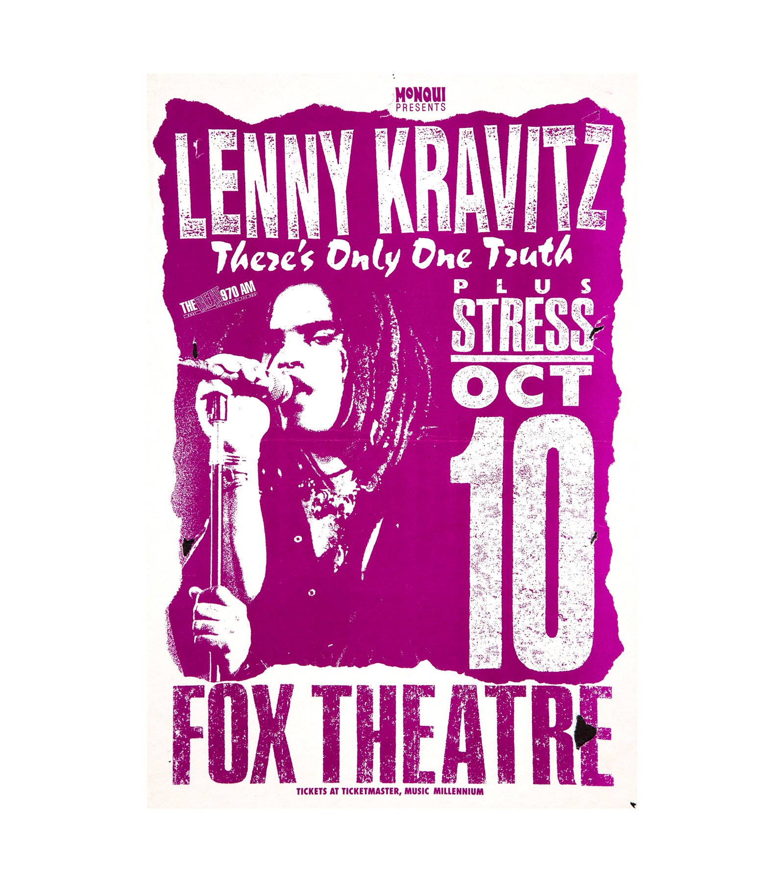 1991 Lenny Kravitz - Stress Fox Theatre 