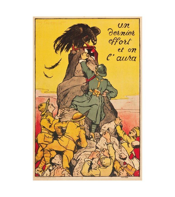1918 French World War I Propaganda 