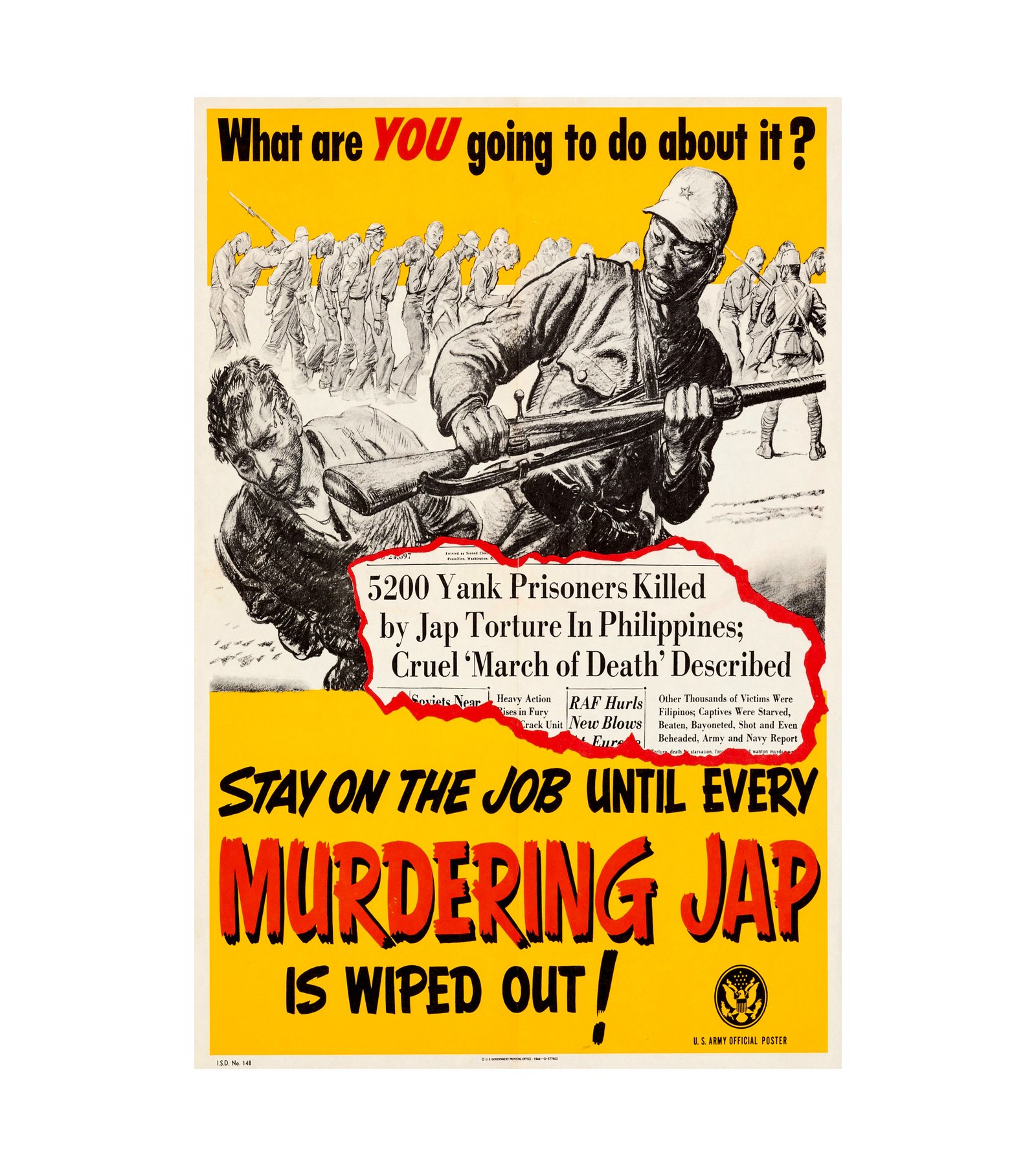 1945 World War II US Propaganda 