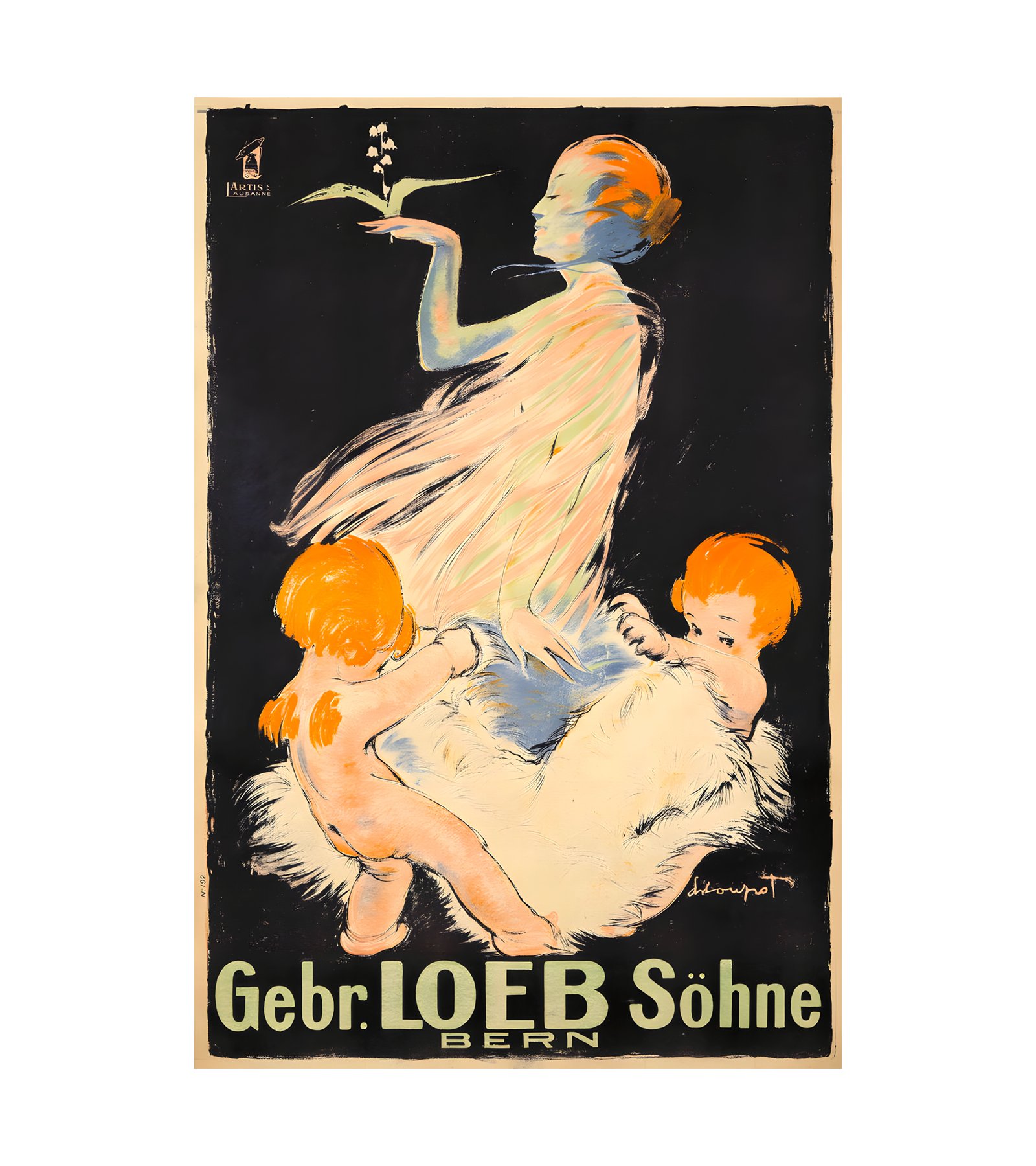 1918 CHARLES LOUPOT - Gebruder Loeb Artis, Lausanne 
