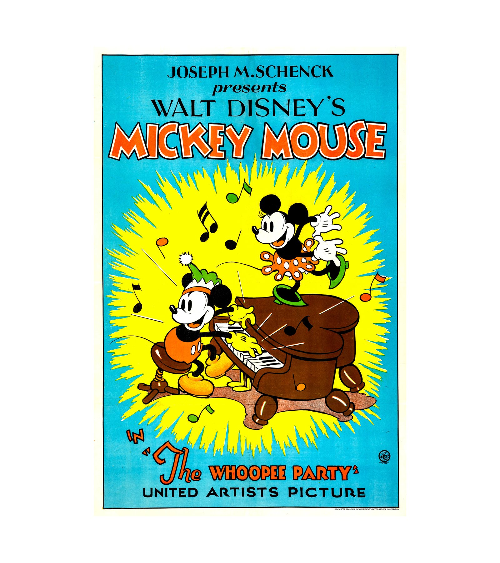1932 The Whoopee Party - Mickey Mouse (United Artists) 