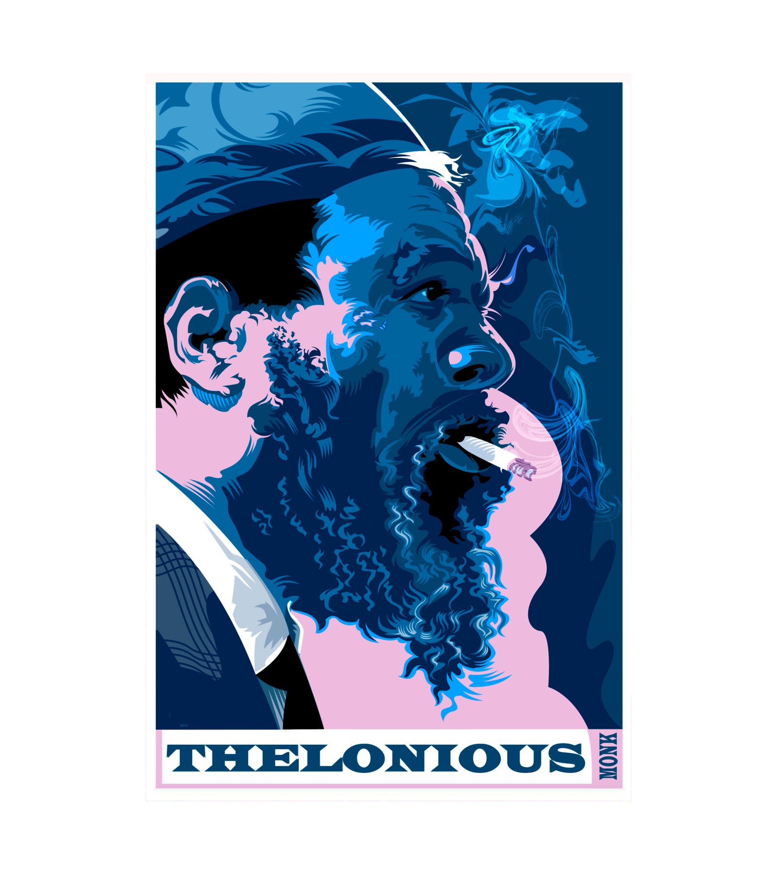 Thelonious Monk Portrait 