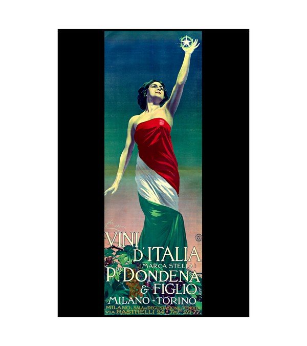 1920 (Wine) VINI D'ITALIA PLO. DONDENA & FIGLIO 