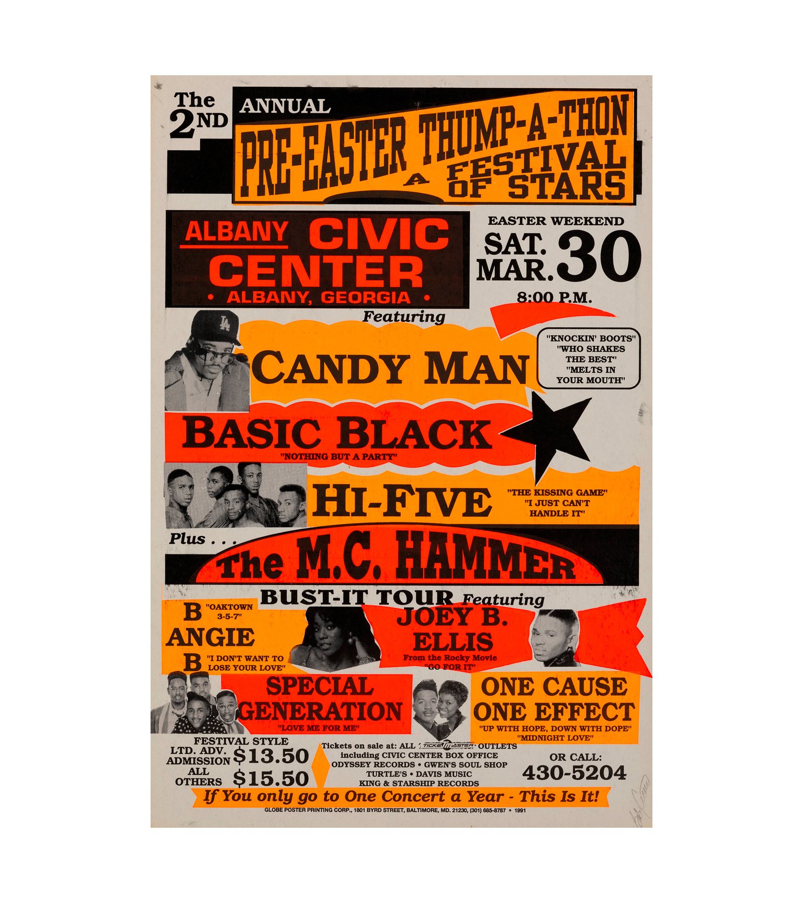 1991 Candy Man, MC Hammer Albany, GA 