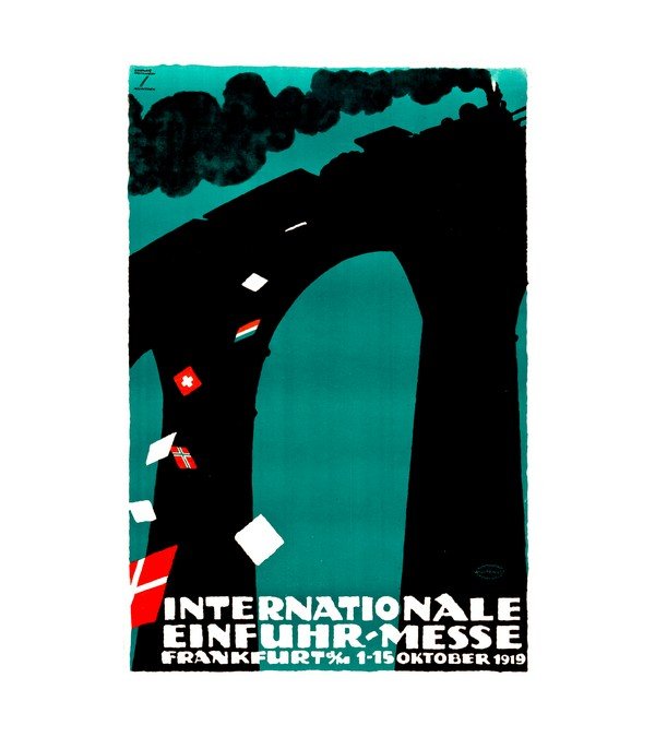 1919 Frankfurt, Germany International Trade Fair (Wusten Co.) 