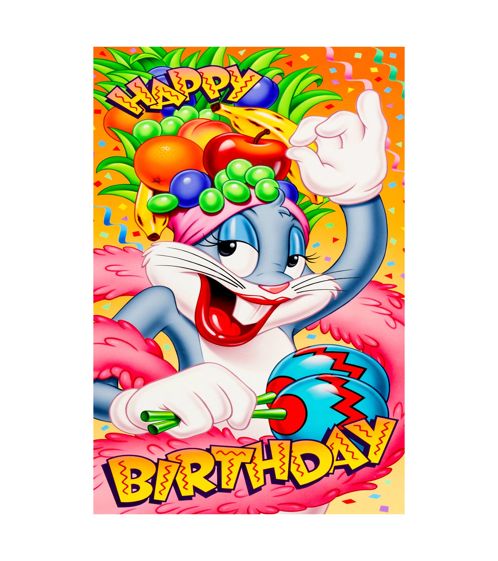 Bugs Bunny as Carmen Miranda Happy Birthday 
