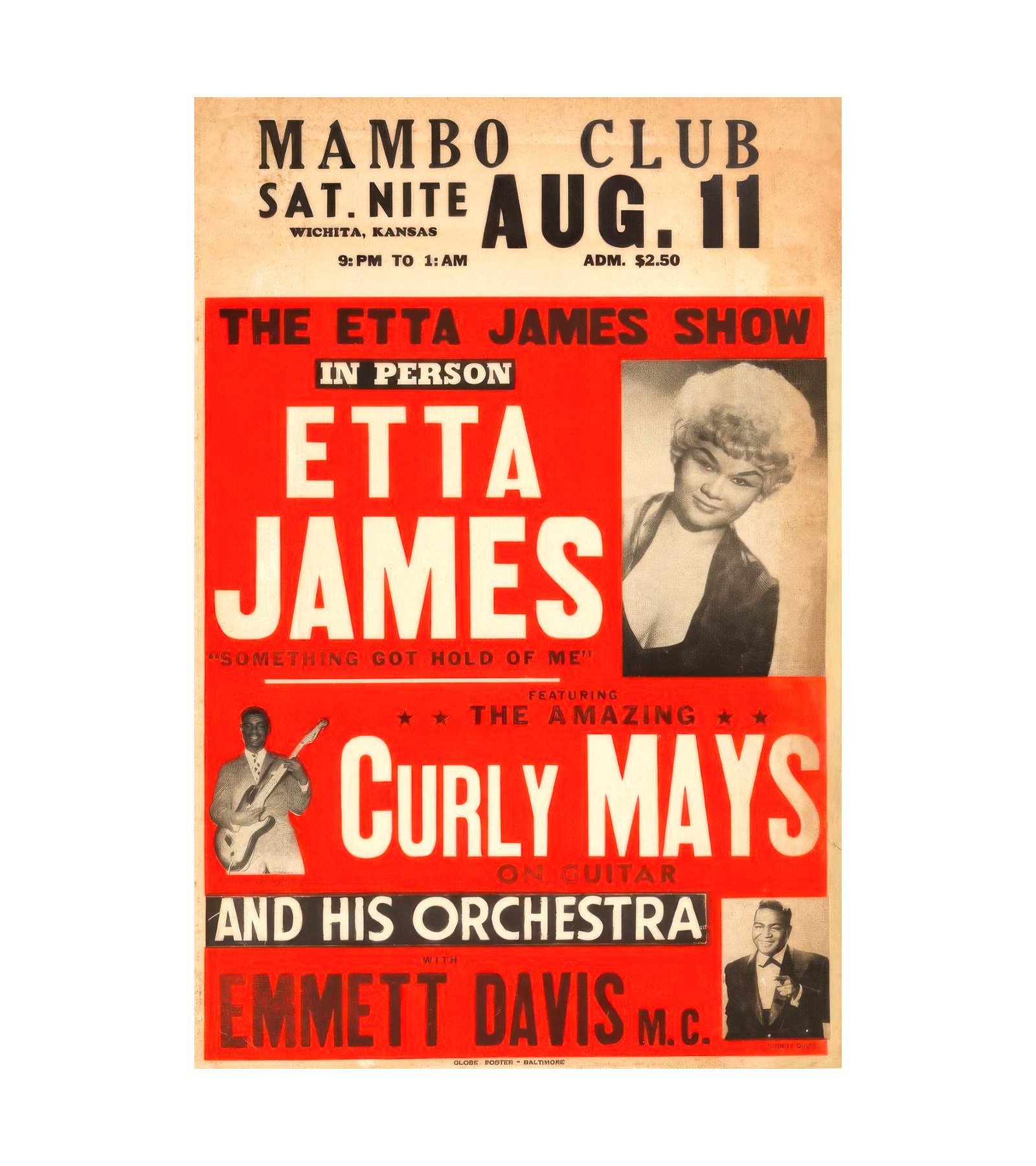 1962 Etta James - Mambo Club Kansas 