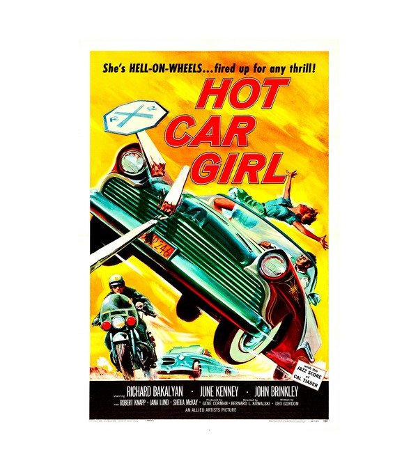1958 Hot Car Girl 