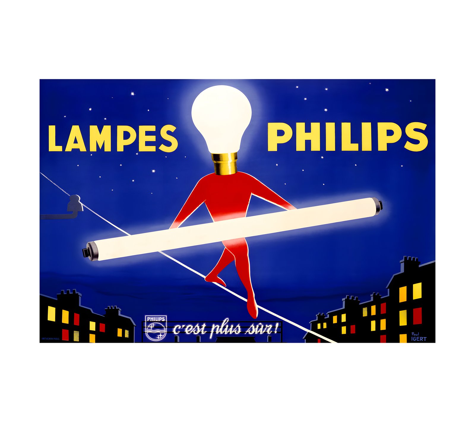 1954 Philips Lampes by Igert 
