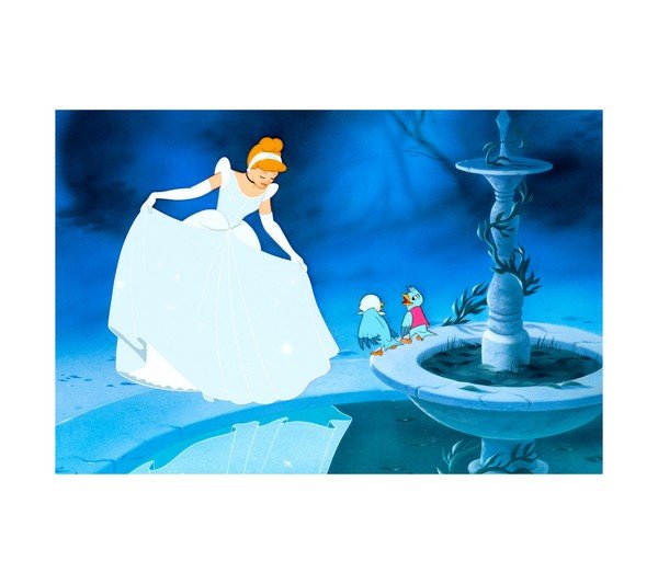1950 'Cinderella's Reflection'(Walt Disney) 