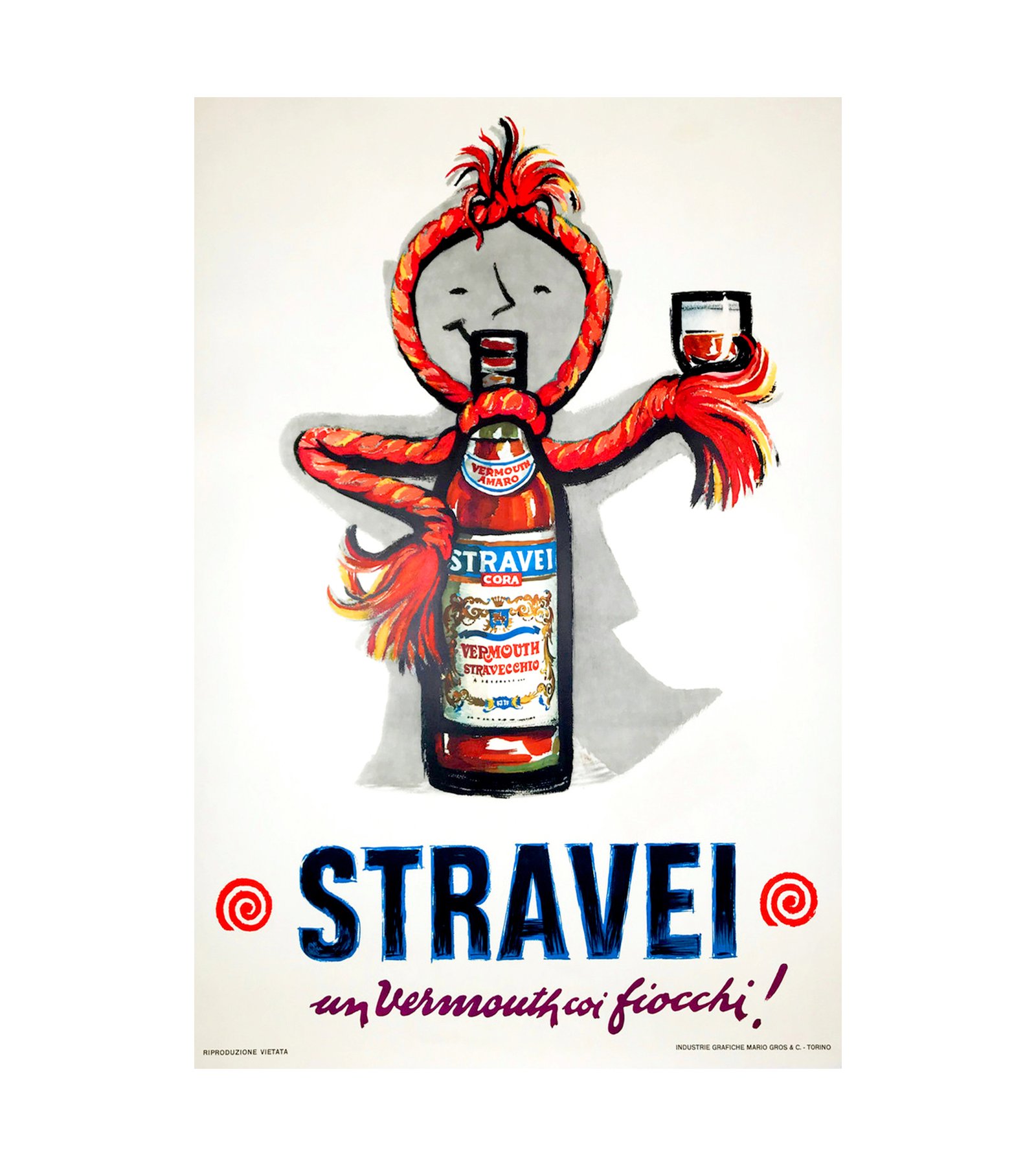 1954 Stravel Vermouth 
