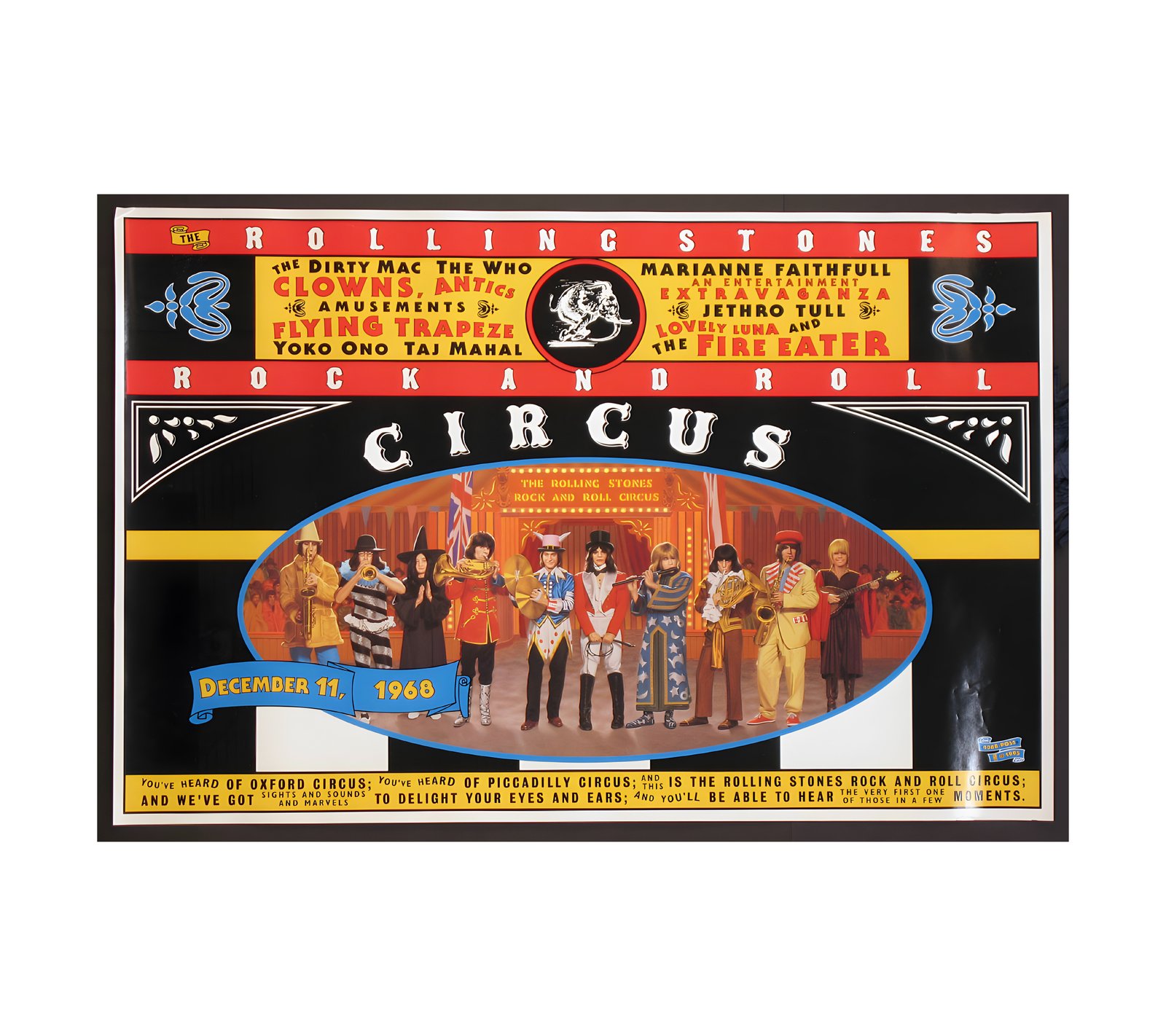 1968 The Rolling Stones Rock and Roll Circus