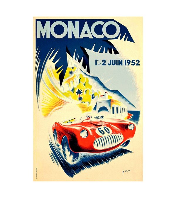 1952 Monace Automobile Racing