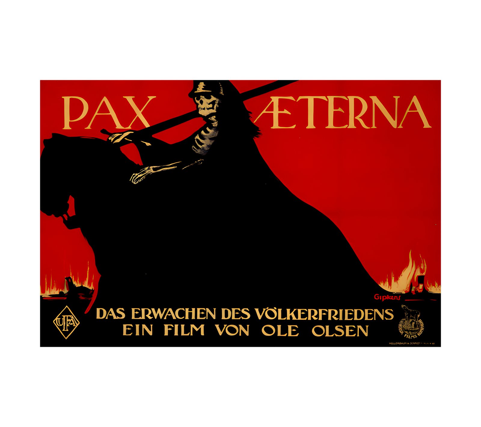 1917 Pax Aeterna Hollerbaum & Schmidt, Berlin