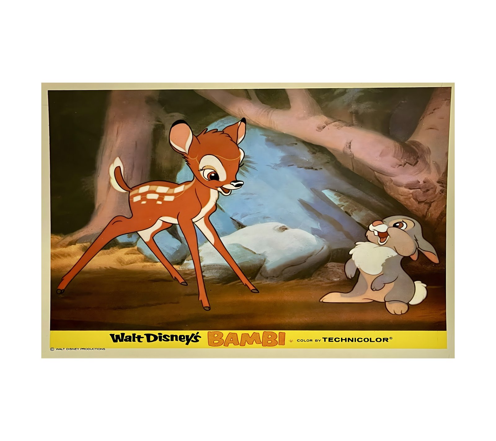 1942 Bambi Lobby Card 