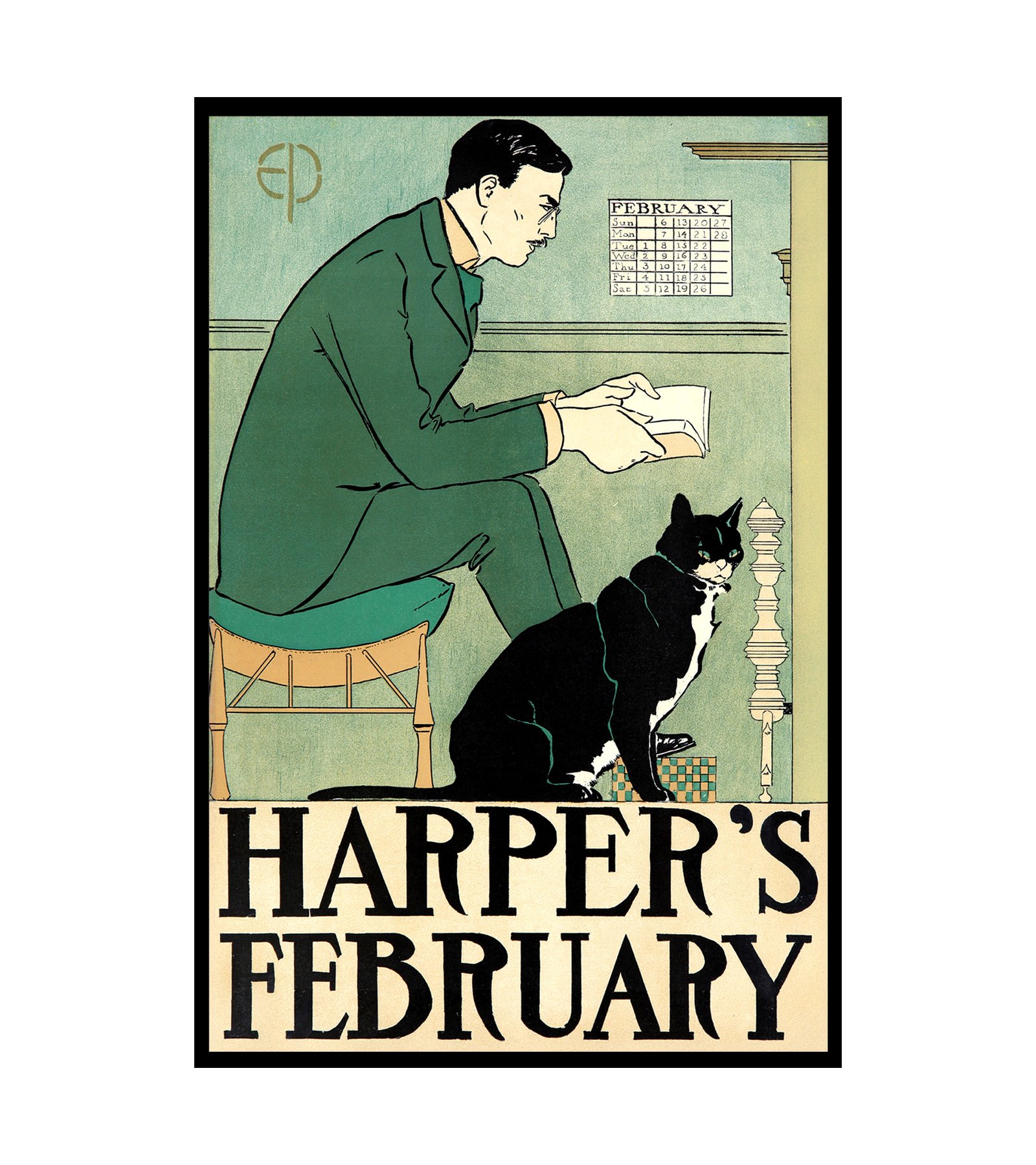 1896 Harpers February