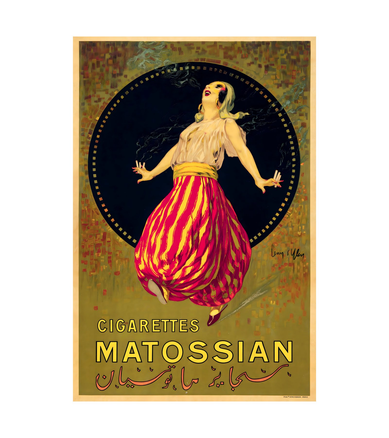 1938 Jean d'Ylen - Cigarettes Matossian 