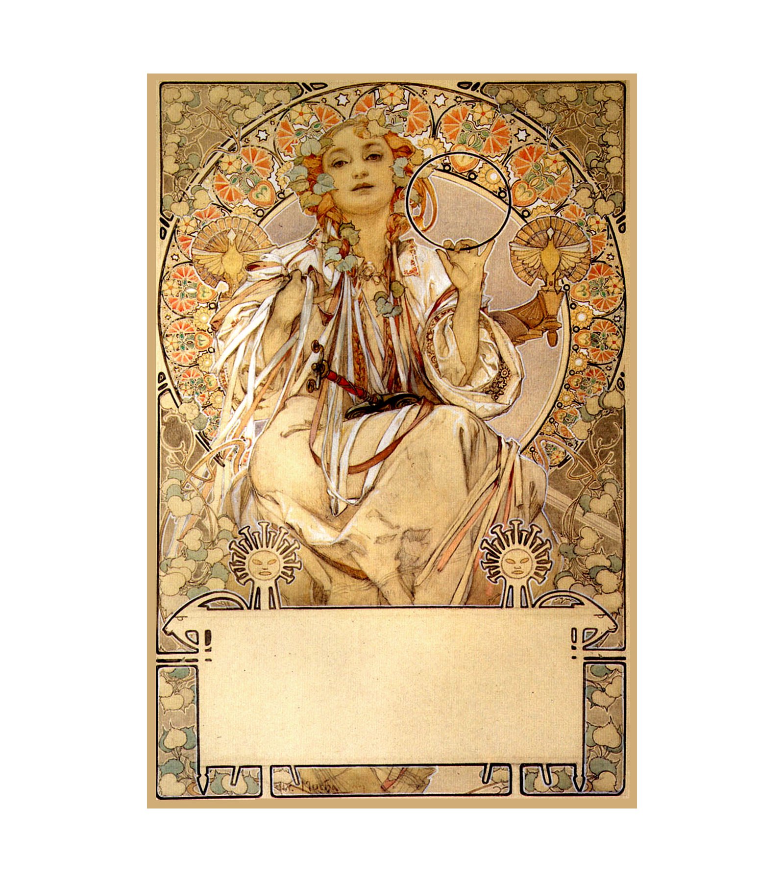 1889 Slavia Alphonse Mucha