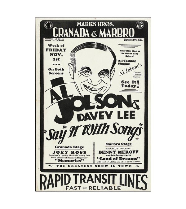 1929 Al Jolson - Say It with Songs 