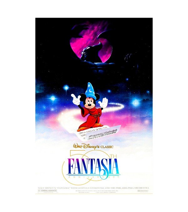 1990 Fantasia (Buena Vista) 50th Anniversary 