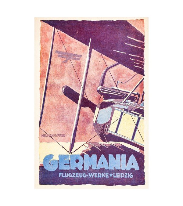 1917 Germania Flugzeugwerke German 