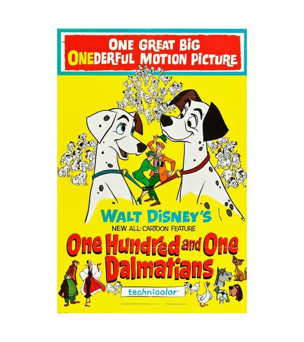 1961 101 Dalmatians (Buena Vista) 