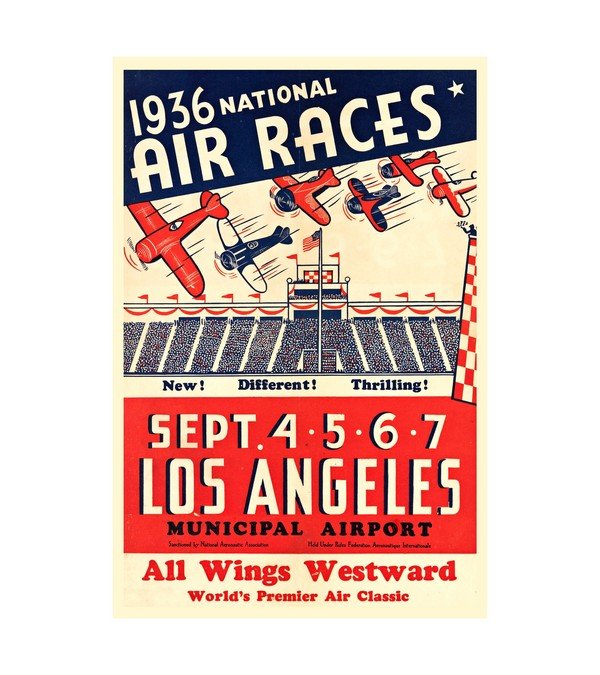 1936 National Air Races - Los Angeles