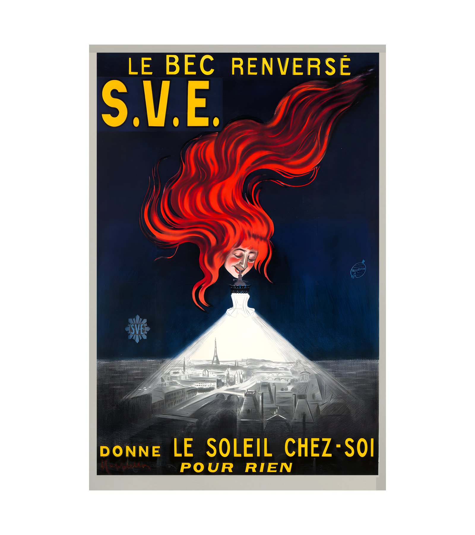 1911 LEONETTO CAPPIELLO - Le Bec Renverse - Imp Vercasson, Paris 