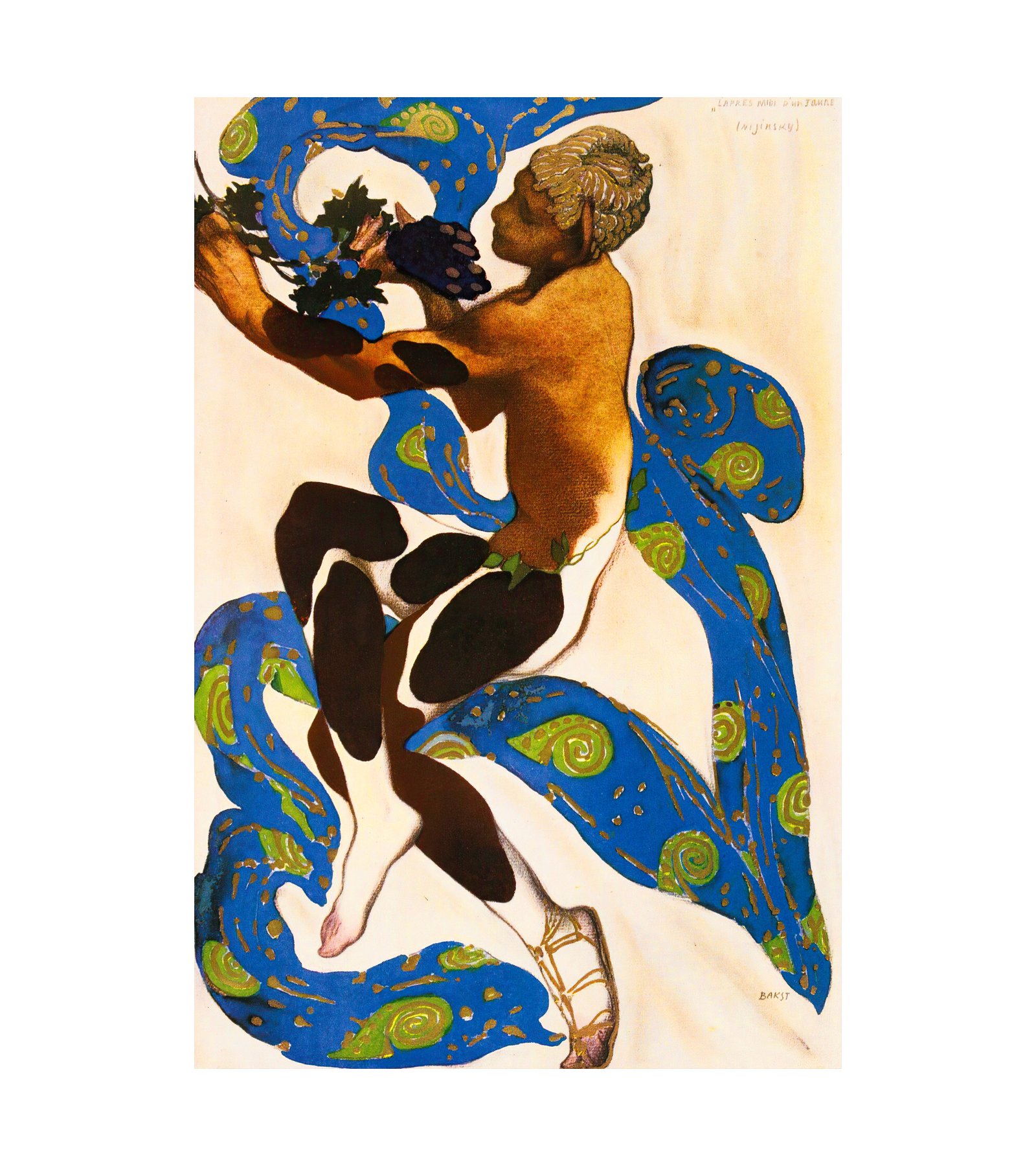 1913 Ensemble De 2 Ouvrages Consacres A L’artiste Leon Bakst (Russian, 1866-1924)