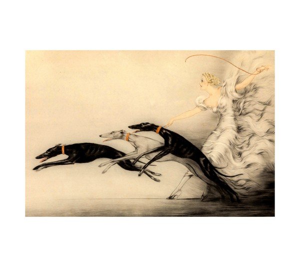 1927 Louis Icart Speed 