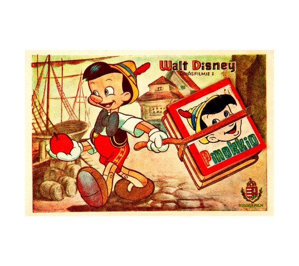 1940 Hungarian Pinocchio Disney 