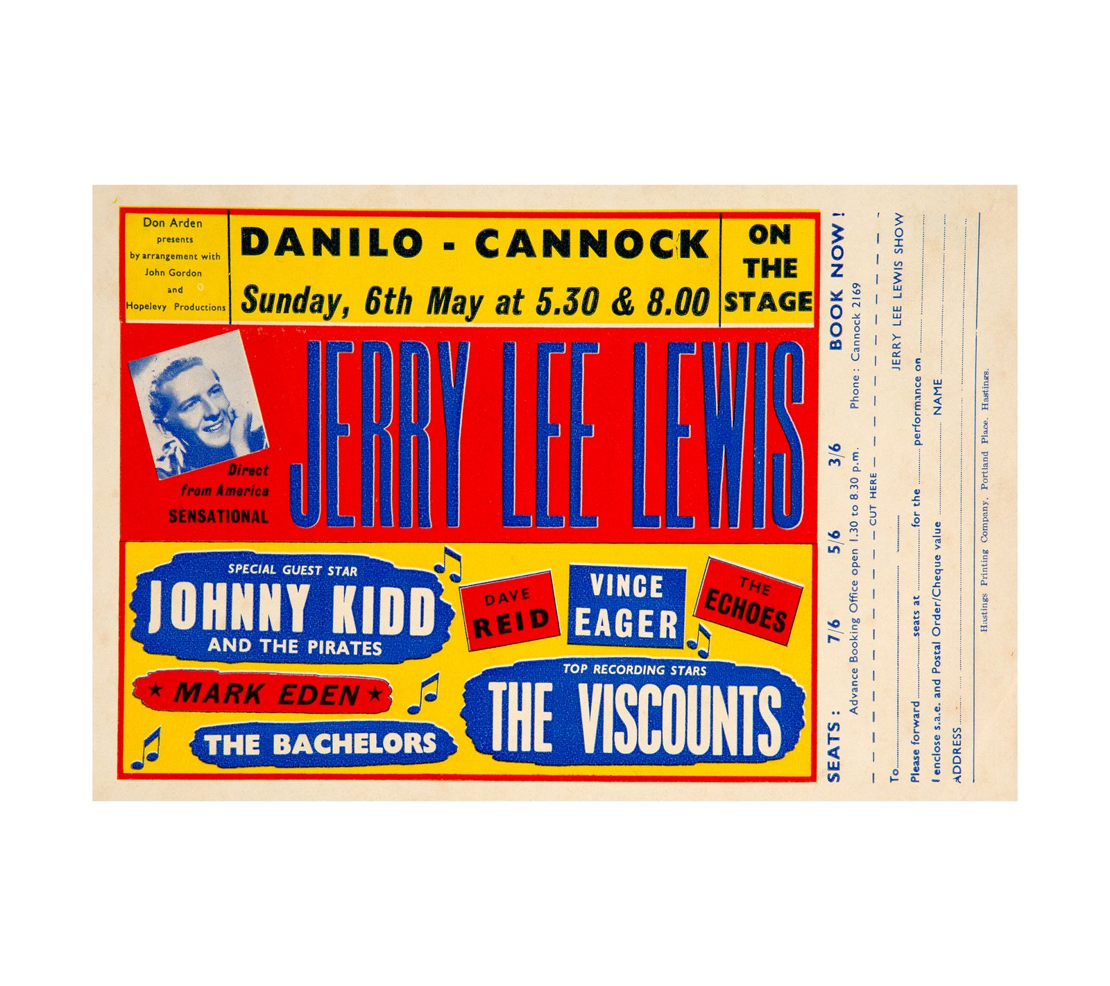 1962 Jerry Lee Lewis - British 