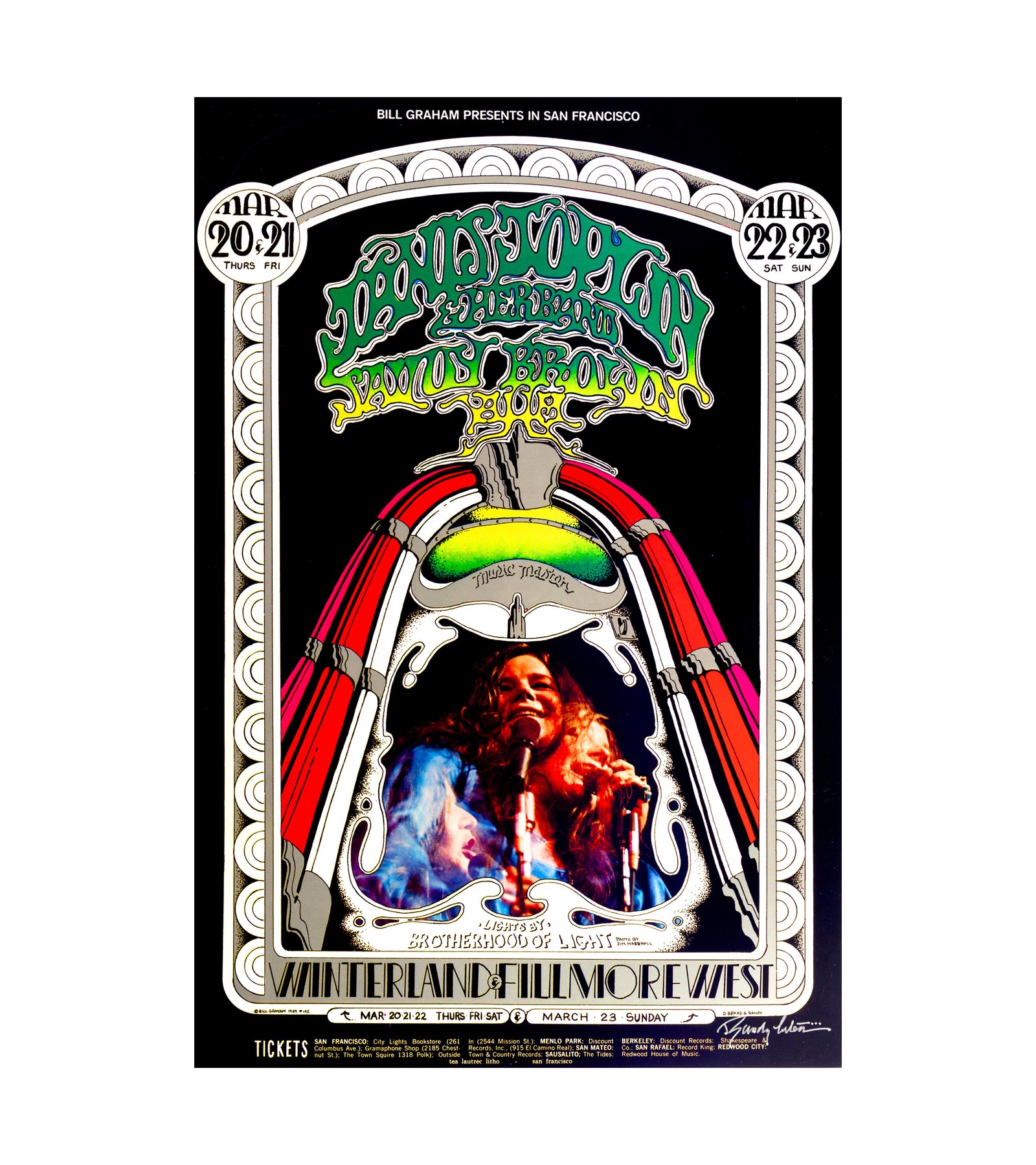 1969 BG-165 Janis Joplin  Winterland S 