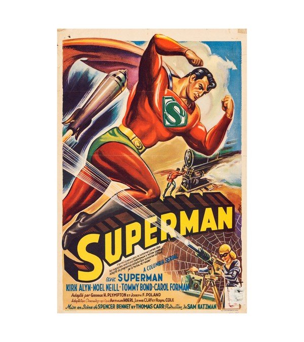 1953 Superman (Columbia) Belgian 