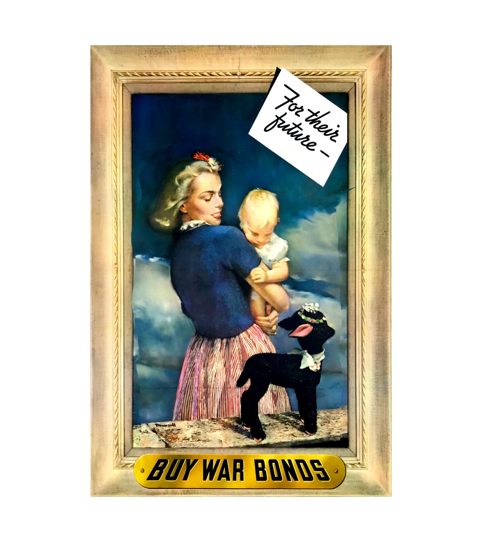 1943 Buy War Bonds For Their Future 