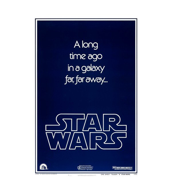1977 Star Wars (20th Century Fox) teaser 