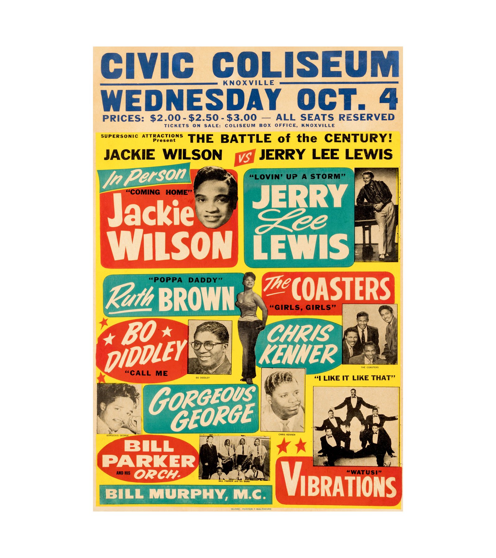 1961 Jerry Lee Lewis, Jackie Wilson - Battle of the Century 