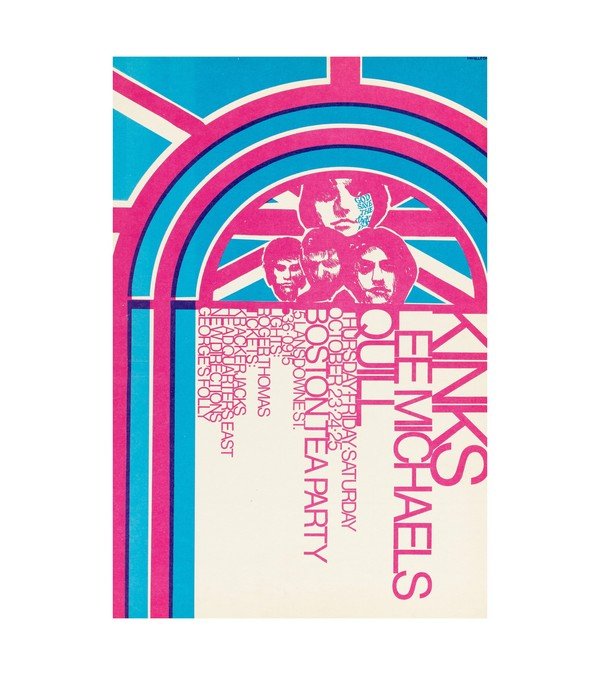  1969 The Kinks, Lee Michaels Boston Tea Party 