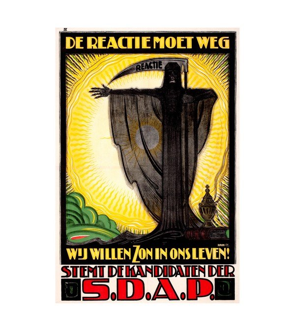 1926 DE REACTIE MOET WEG WIJ WILLEN ZON IN ONS LEVEN! STEMT DE KANDIDATEN (Dutch) 