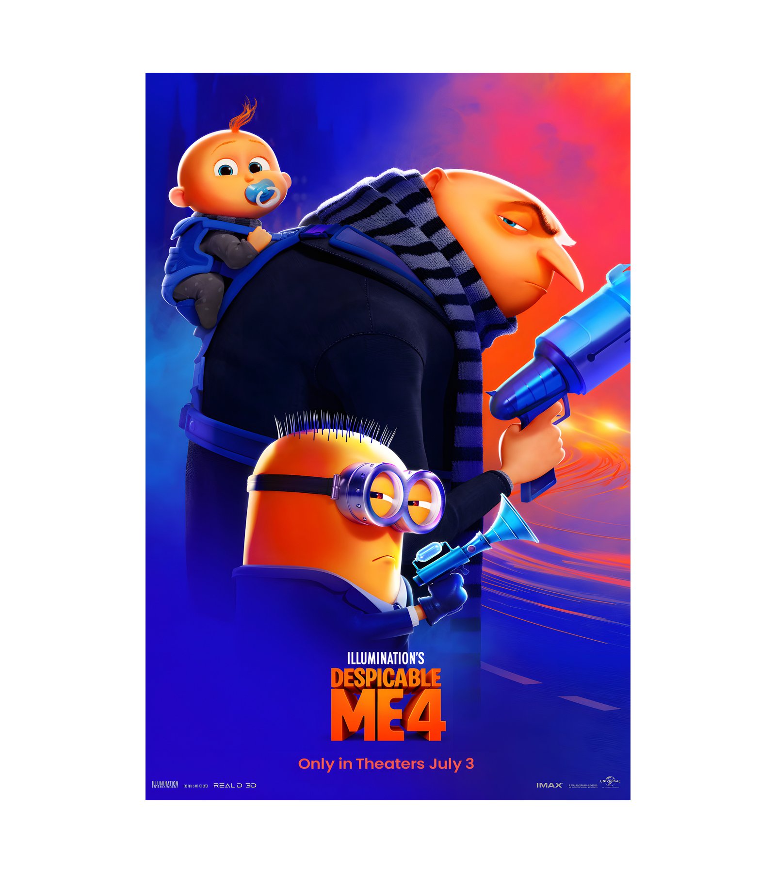 2024 Despicable Me 4 Only in Theaters July 3 