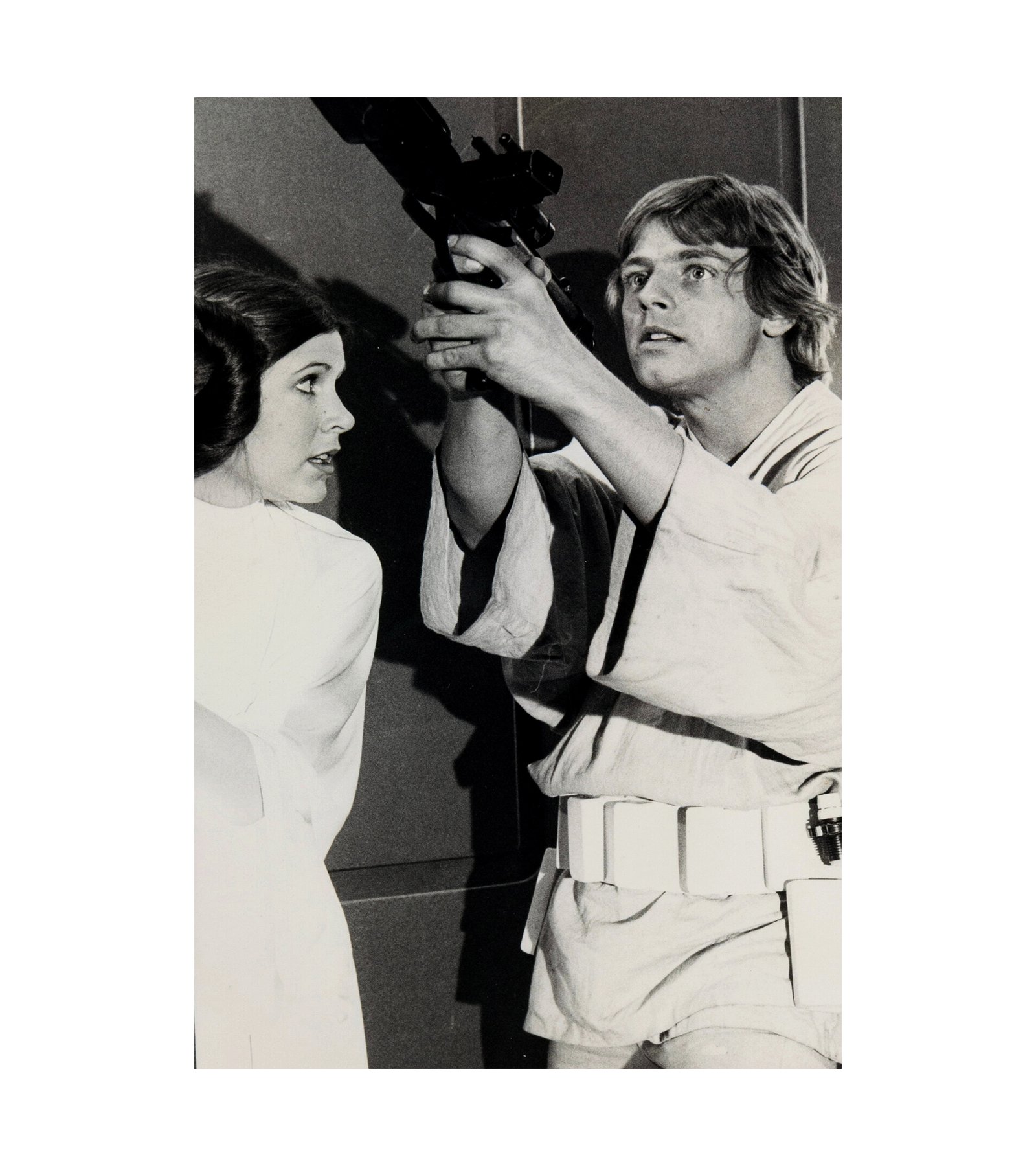 1977 Star Wars- Episode IV - A New Hope (20th Century-Fox) Carrie Fisher and Mark Hamill 