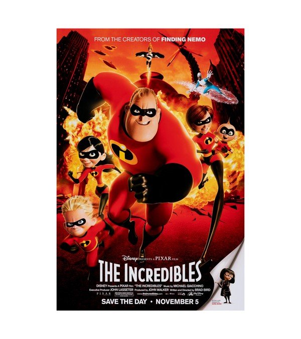 2004 The Incredibles (Buena Vista) 