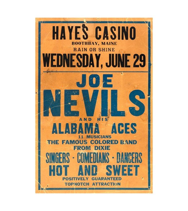 1938 Joe Nevils Alabama Aces Hayes Casino 