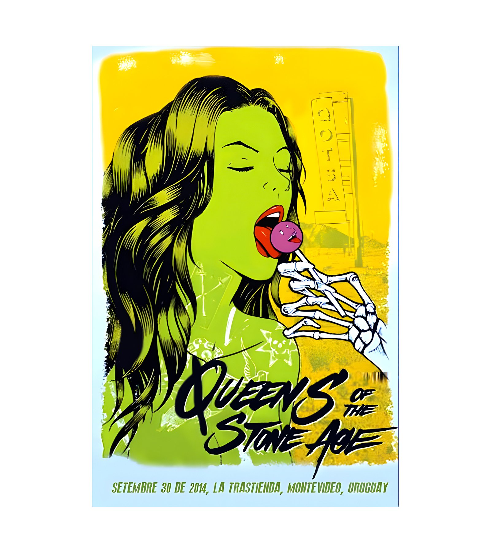 2014 Queens of the Stone Age Uruguay 