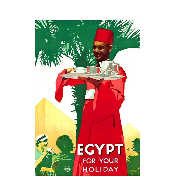 1937 Egypt for your Holidays 
