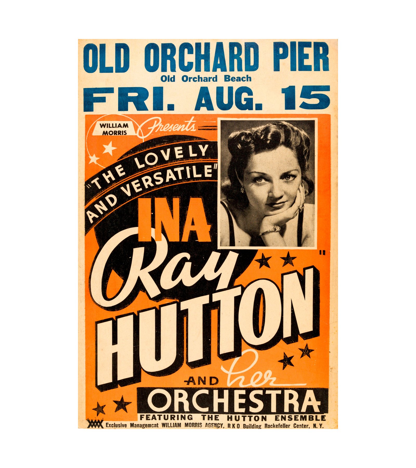 1941 Ina Ray Hutton - Old Orchard Beach, Maine 