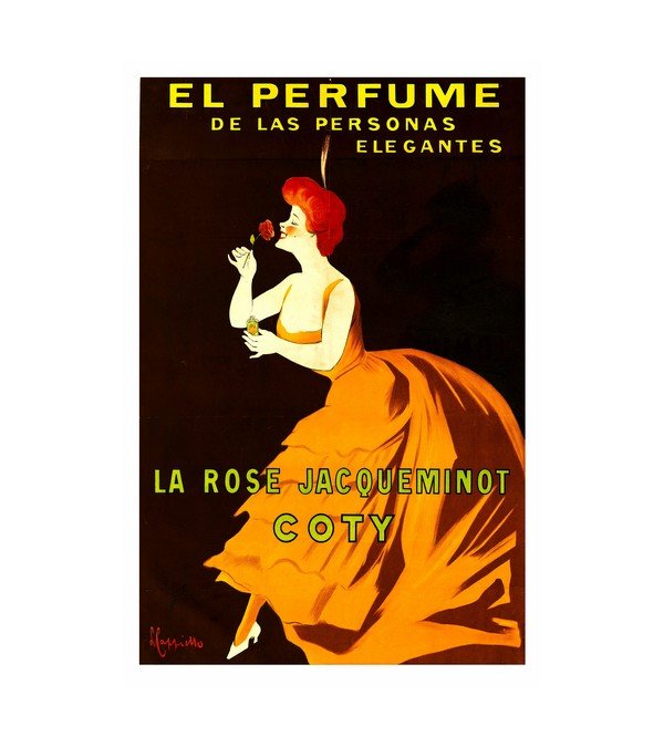 1919 EL PERFUME La Rose Jacqueminot Coty Paris