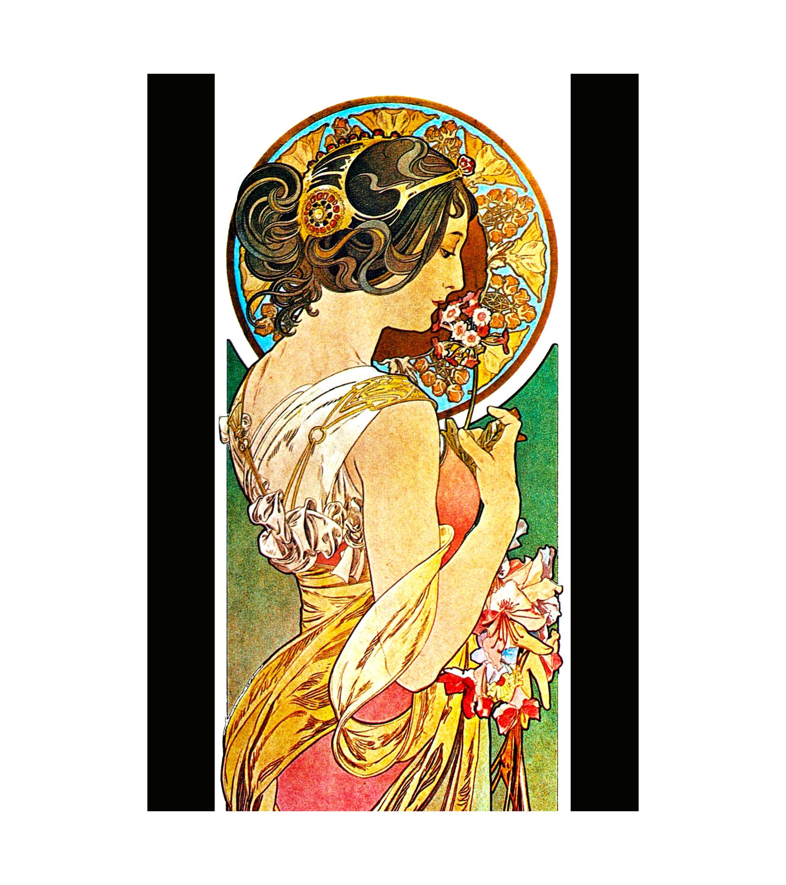 1889 Primula Alphonse Mucha
