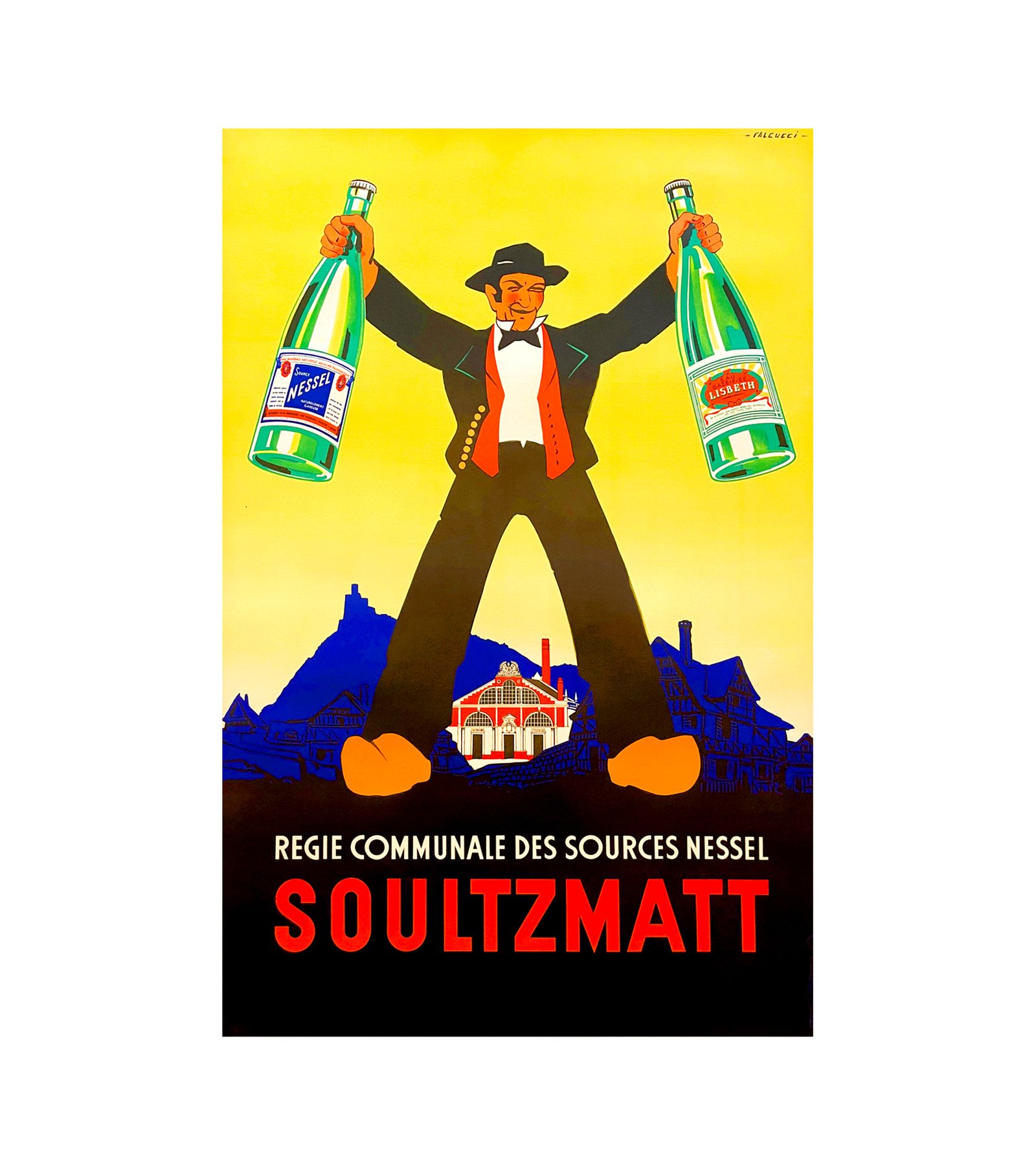 1940 Soultzmatt Eau Sources 