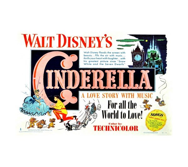 1957 Walt Disney's Cinderella (Buena Vista) 